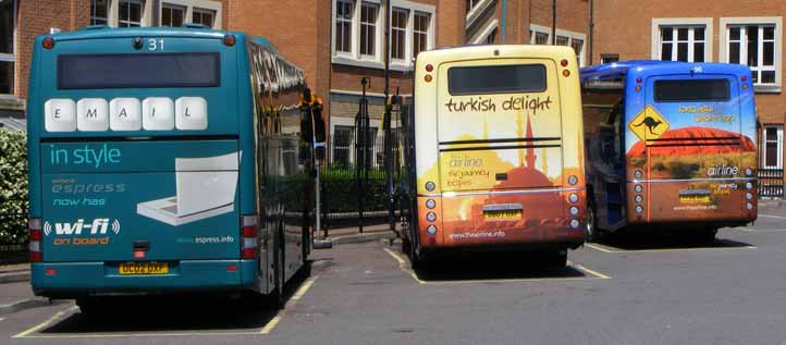 Oxford espress and airline coach rears: 31,94 & 96